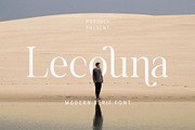 Lecouna - Modern Serif Font, a Serif Font by Jimoji (Thumbnail 1 of 12)