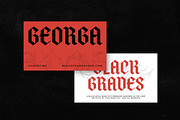 Antifight - Modern BlackletteR Font, a Blackletter Font by Typia Nesia (Thumbnail 11 of 13)