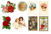 Vintage Decoupage Collection, an Illustration by MDD Designs (Thumbnail 3 of 5)
