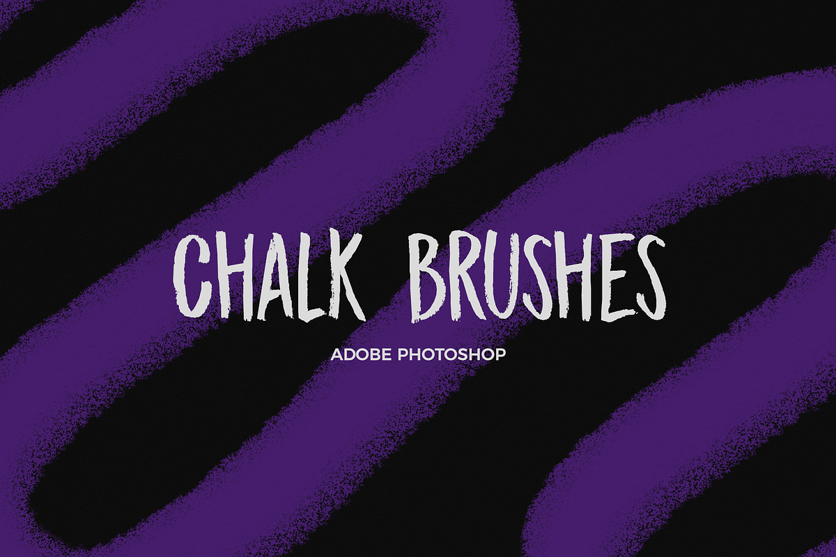 Chalk brushes-Photoshop preview 6