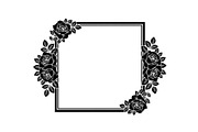 Floral Decorative Frame Vector Bundl, an Illustration by musafir_fashion (Thumbnail 11 of 51)