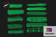 KNITTING brushes for PROCREATE, a Brush Add-On by Graphics Resources (Thumbnail 4 of 8)