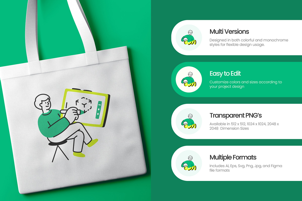 Marketing & Growth Icons, a Duotone Icon by Prosymbols (Photo 2 of 8)