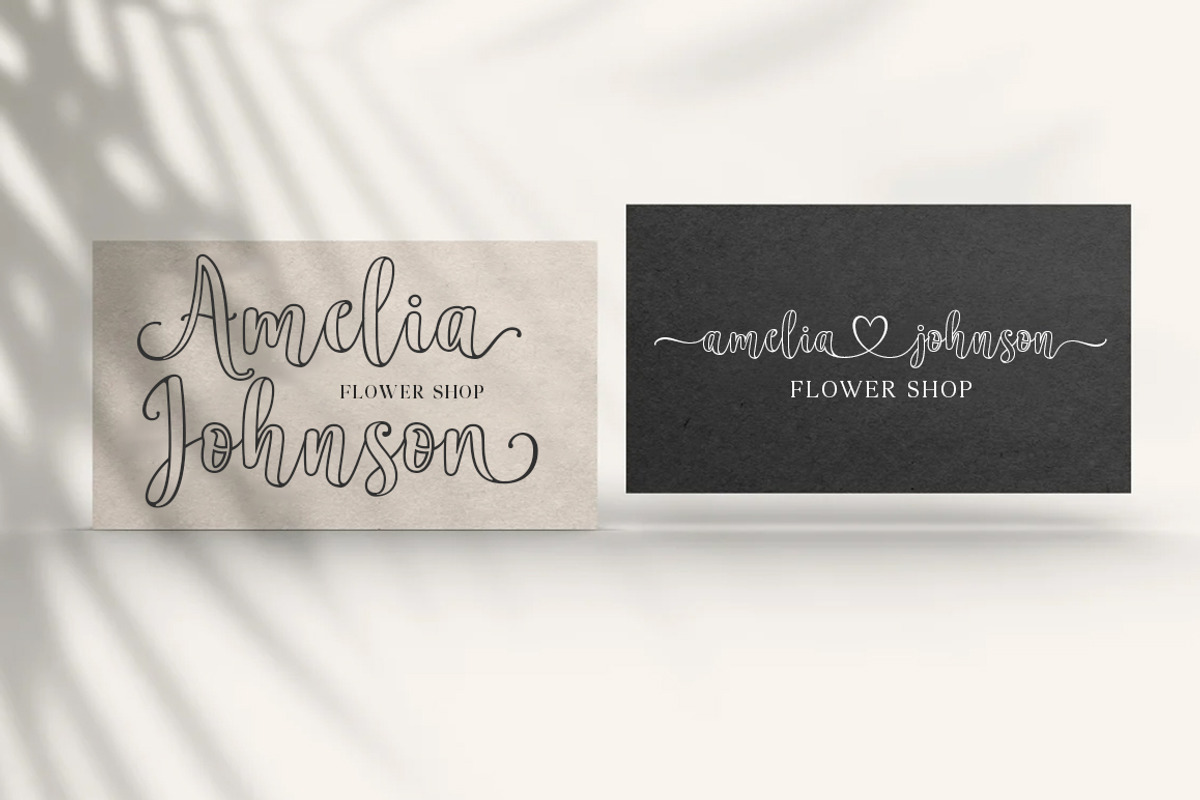 Animation Outline, a Script Font by Zane Studio (Photo 3 of 8)