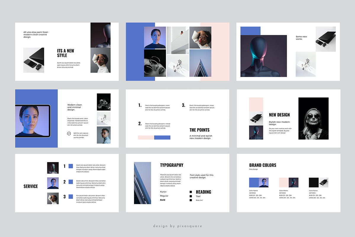 POLA - Keynote Design Template, a Presentation Template by PixaSquare