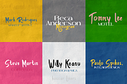 Koscar Liners - Handwritten Font, a Handwritten Font by madeDeduk (Thumbnail 5 of 9)