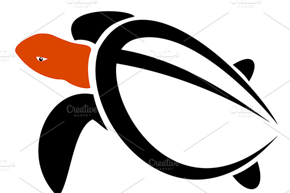 Vector Image Of An Turtle