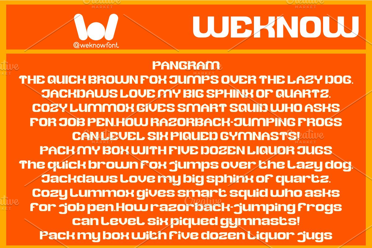 Big Smile Font, a Sans Serif Font by weknow (Photo 6 of 8)