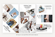 Instagram stories template bundle, a Social Media Template by Negative Space (Thumbnail 3 of 6)