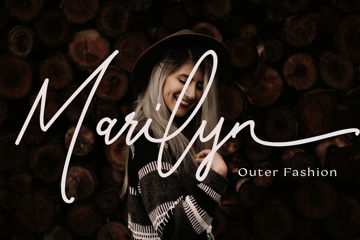 Renissa Signature Font, a Script Font by Rocket Template (Photo 11 of 14)