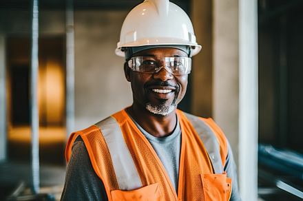 Portrait of a black worker man. Gene, a Person Photo by OSORIOartist