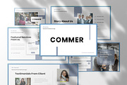 Commer Business Presentation, a Presentation Template by Analogous Temp (Thumbnail 1 of 5)