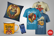 100 T-Shirt and Merchandise Graphics, an Animal Illustration by TSV Art Collective (Thumbnail 4 of 23)