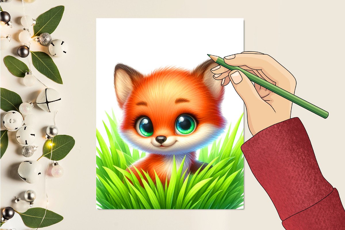 Cute Peeking Easter Animals Clipart, an Illustration by RobertsArt (Photo 2 of 7)