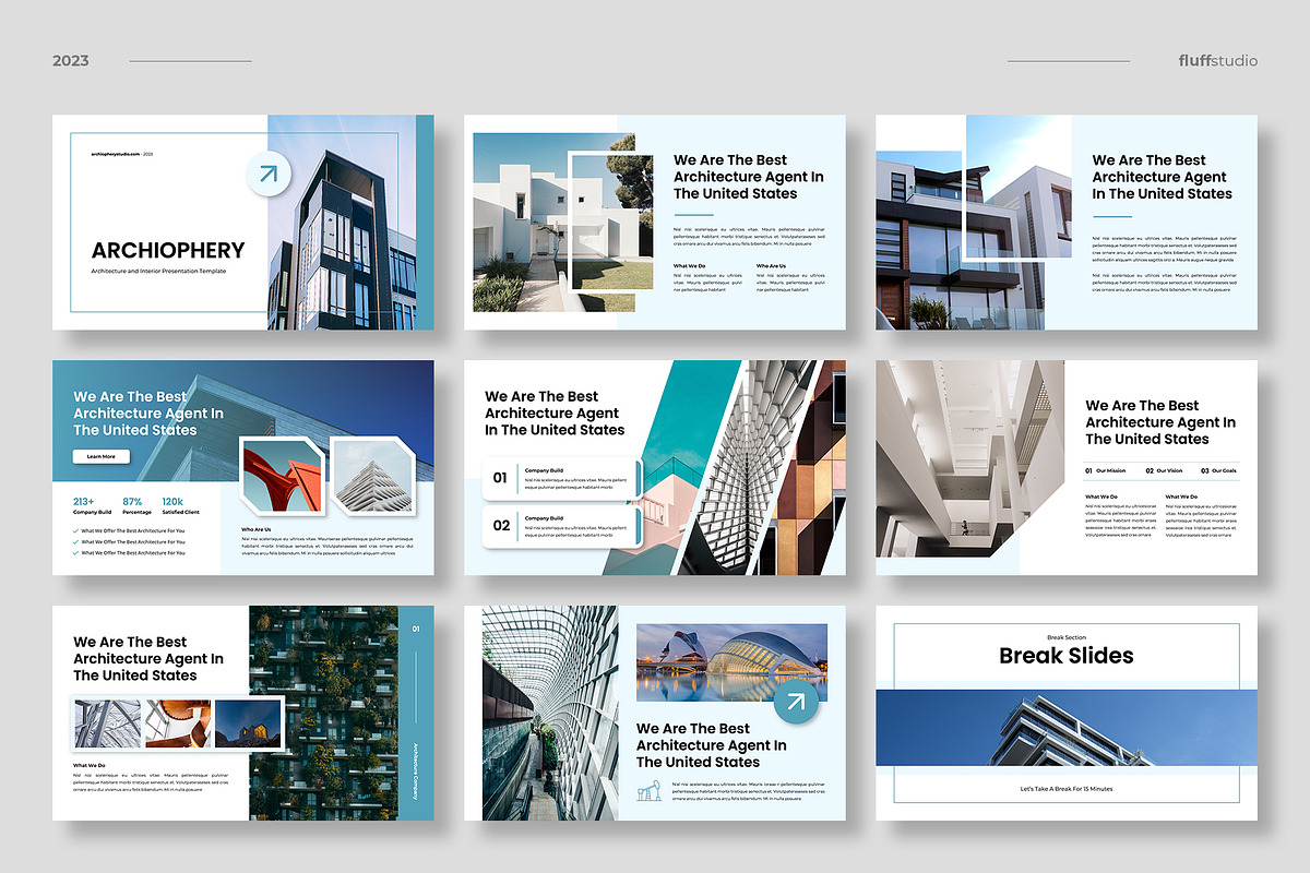 Architecture Keynote Template, a Presentation Template by fluffstudio (Photo 2 of 4)