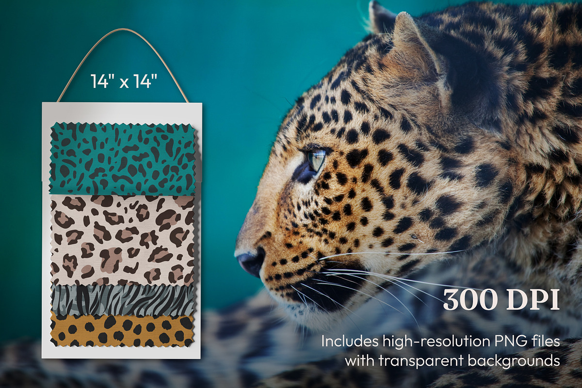 Wilder Patterns: 25 Animal Prints, a Pattern Graphic by IuliiaSavko (Photo 3 of 17)