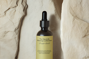 The Neutrals 09 : Raw Stone Dropper, a Packaging Mockup by Made by Attic
