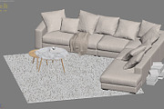Cenova 2 corner sofa 3d model, a Furniture 3D Model by 3dmitruk (Thumbnail 9 of 9)