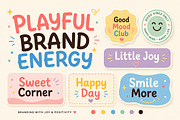 Smiley Pop – Playful Display Font, a Handwritten Font by Wow Magic (Thumbnail 6 of 6)