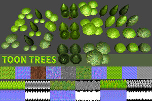 Toon Trees Pack