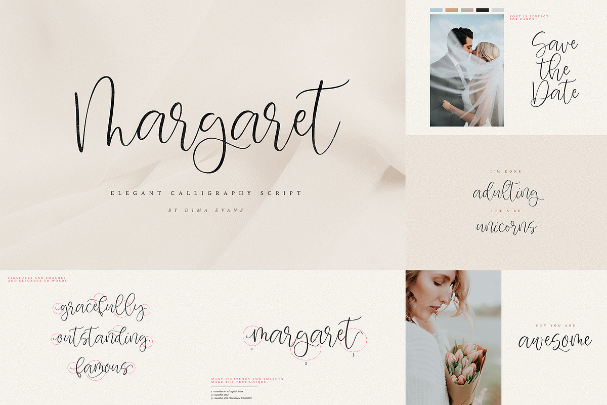 Girly Handwritten Font Bundle, a Handwritten Font by supfonts (Photo 9 of 11)