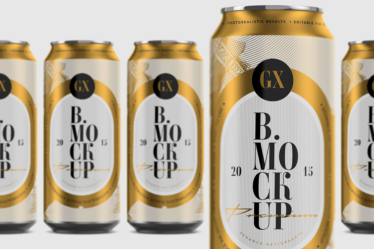 Beer Mockup Bundle, a Product Mockup by Graxaim Mock-up (Photo 9 of 14)