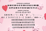 Cute Love | Script Font, a Script Font by Scratchones (Thumbnail 7 of 8)