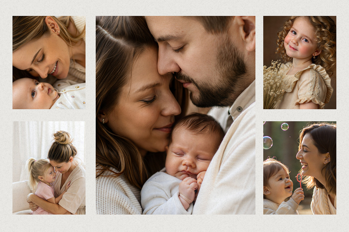 Motherhood & Family Stock Image, a Beauty & Fashion Photo by Helospace (Photo 7 of 10)