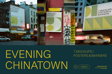 Chinatown Mockup Bundle, a Mockup by Goodies.Buro