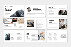 Company Solution - Google Slides