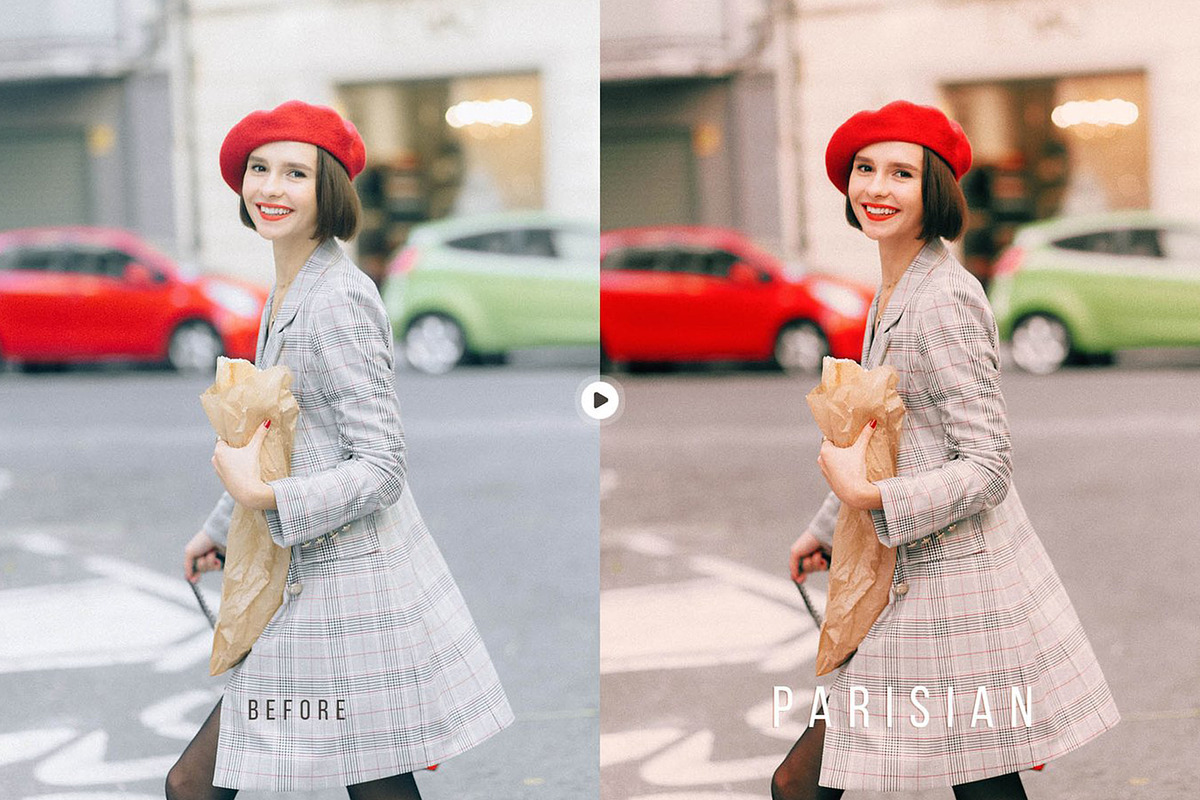 Parisian City Portrait Action & LUTs, an Action Add-On by skybluecreative (Photo 5 of 7)