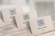 Business Cards with typewriters, a Business Card Template by IRSYART (Thumbnail 4 of 12)