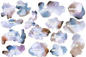 Watercolor Backgrounds And Textures