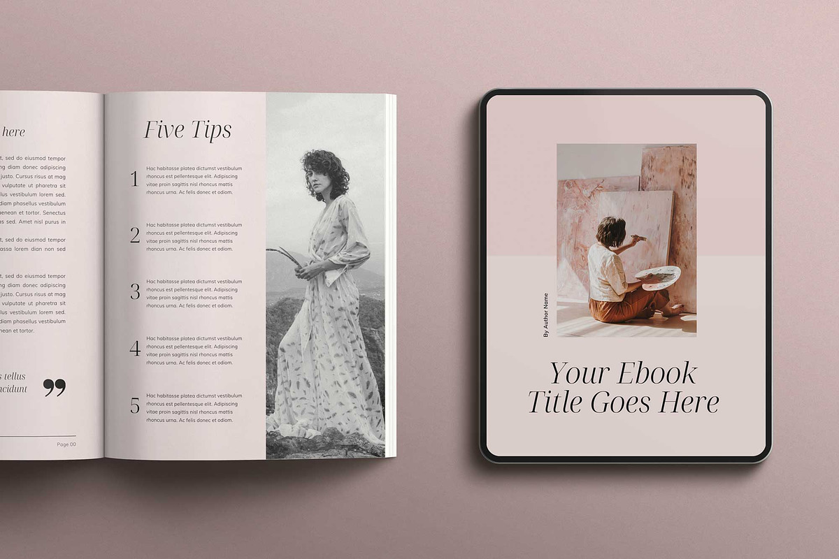 ROSE | Canva eBook Template, a Magazine Template by Sierra Creative Studio (Photo 13 of 13)