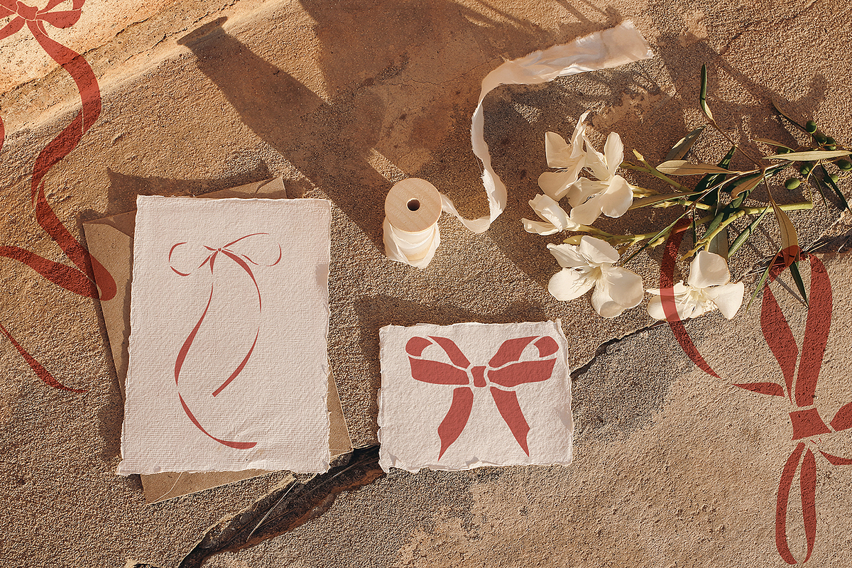 Elegant Bows & Frames – Clipart, a Decorative Illustration by NatalieArtsDenysenko (Photo 3 of 11)