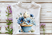 Whimsical Pastel Spring Clipart, an Illustration by OK Design (Thumbnail 5 of 6)