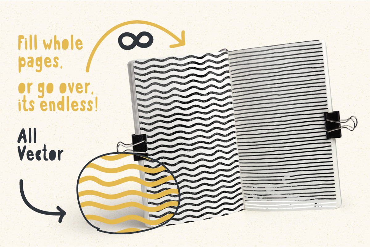 Stripes! Seamless pattern pack, a Pattern Graphic by Pattern Mammoth (Photo 2 of 5)