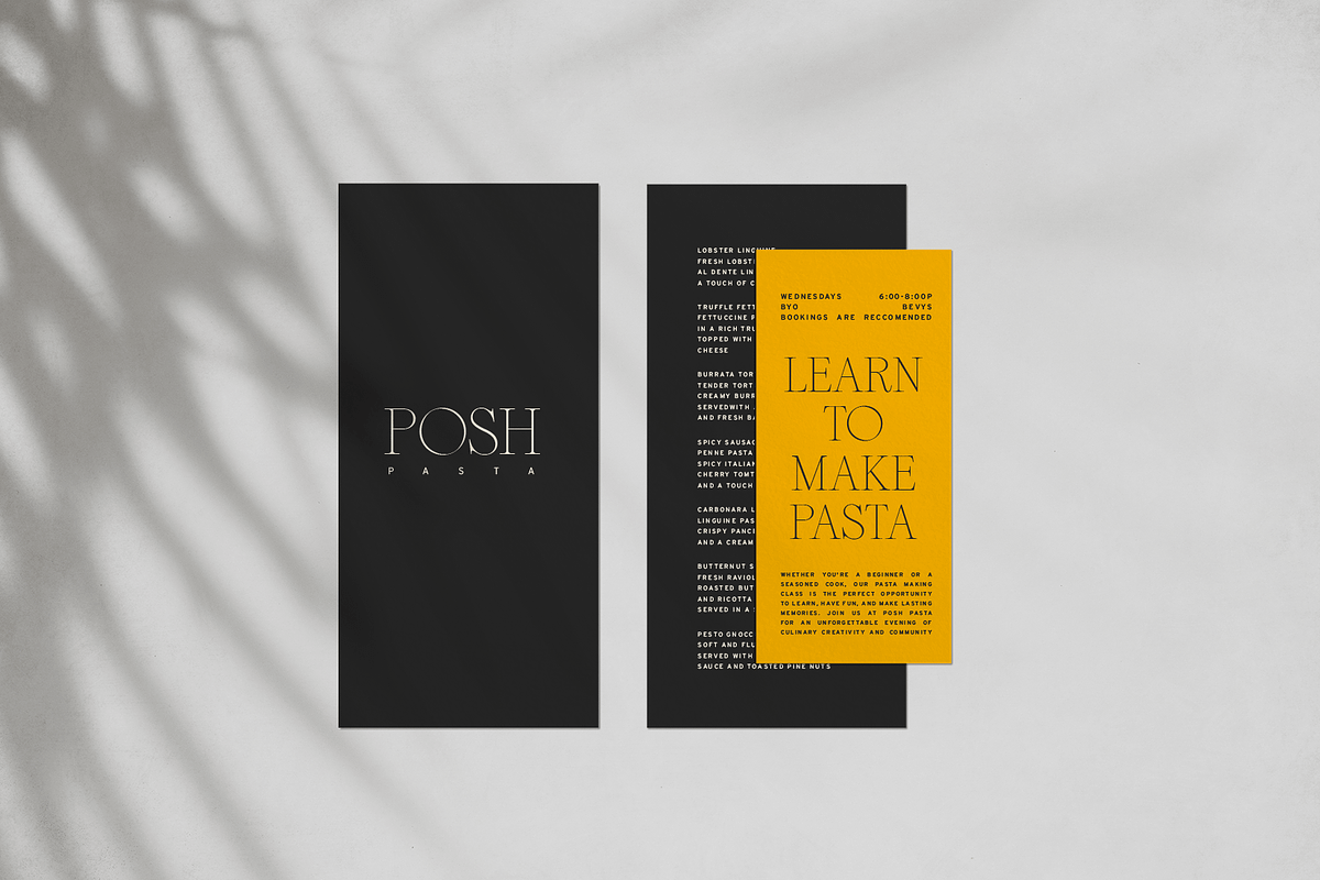 The Simple Menu Mockup, a Stationery Template by makeitnicemockups (Photo 1 of 4)