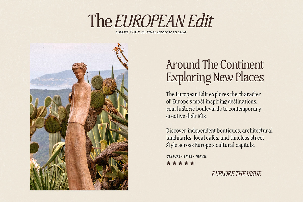 Mestalight Elegant Editorial Serif, a Serif Font by AmorfaType (Photo 7 of 8)