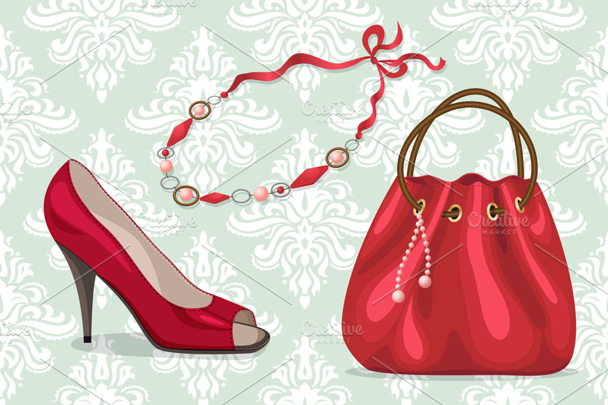 Set of woman clothes and accessories, an Illustration by Designifty (Photo 3 of 5)