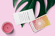 Mandala Business Card template, a Business Card Template by land art (Thumbnail 3 of 5)