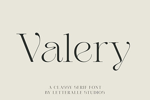 Valery Display Serif Font