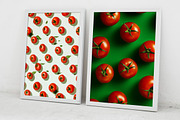 Tomato Patterns. 47 images, a Food Illustration by Handmadefont (Thumbnail 9 of 11)