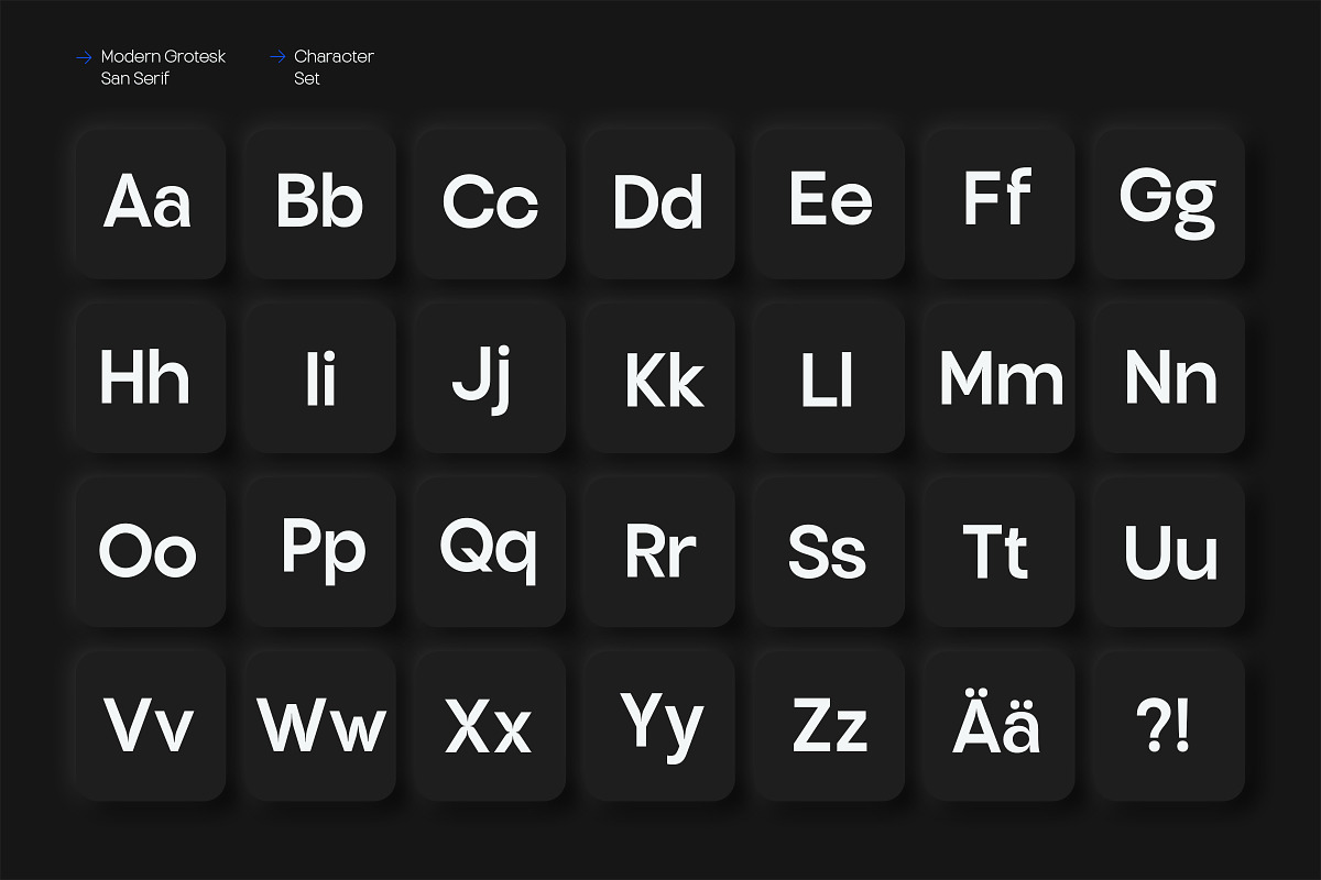 TBJ Endgraph Variable Font, a Sans Serif Font by Taboja Studio (Photo 2 of 21)