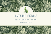 Nature Ferns Seamless Pattern, a Pattern Graphic by Pattern Pulse (Thumbnail 1 of 6)