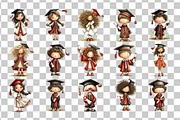 Graduation Kids Watercolor Clipart, an Education Illustration by Nicolle's Colorful Art (Thumbnail 4 of 5)