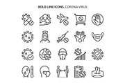 Bold Line Icons, an Outline Icon by Howcolour (Thumbnail 12 of 151)