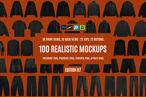 Clothing Brand Kit, Photoshop PSD
