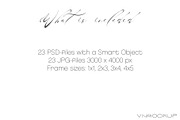 Wood Frames Bundle - 23 Mockups, a Print Template by VNmockup (Thumbnail 6 of 8)