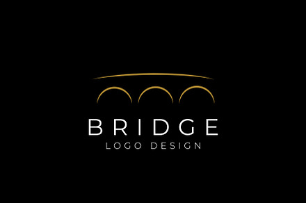 Minimalist Bridge Logo Design preview 2